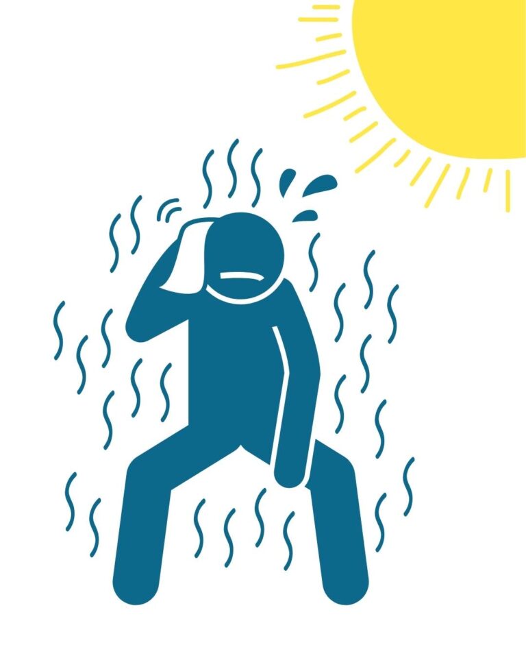 Hot day for a workout!