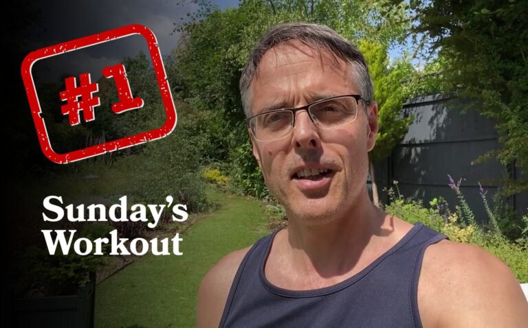 Workout one on Sunday